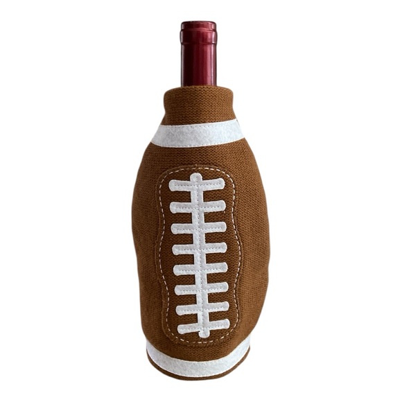 Football Wine Bottle Cover - Picture 1 of 7